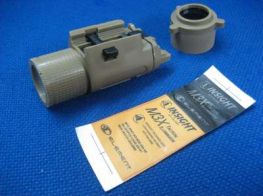 Gbase M3X Tactical Illuminator Short Version for Pistol tan.