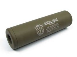 King Arms L.W. Slim Silencer 30mm Special Force CW and CCW