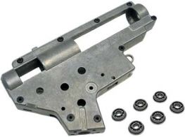 kingAarms 8mm Gearbox Case with Bearings and Selector Plate (Version 2)