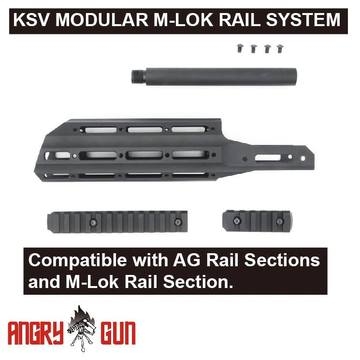 Angry Gun Krytac Kriss Vector Modular M-LOK Rail System. - Airsoft Shop ...