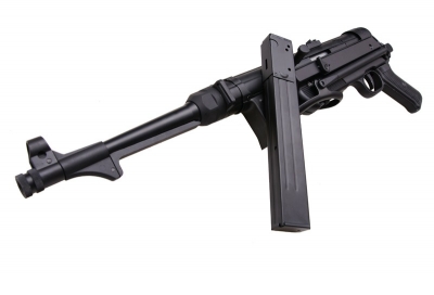 AGM Full Metal MP40 Airsoft Gun AEG Black - Airsoft Shop, Airsoft