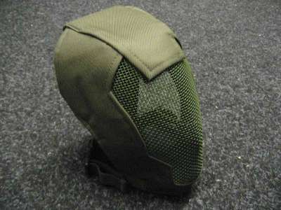 Black Bear Rampage OD Green mesh mask