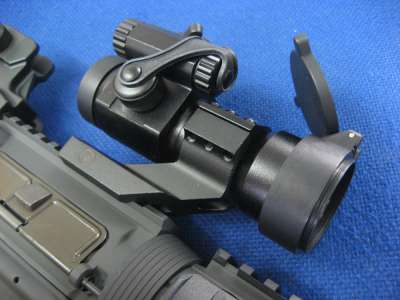 Gbase Unmarked Red Dot Sight with Cantilever Mount and Kill Flash 