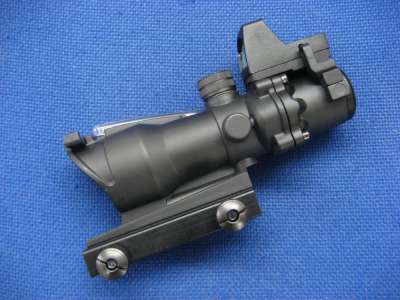 Gbase 4x32 ACOG ECOS with RMR Sight (Red Fiber Optic)