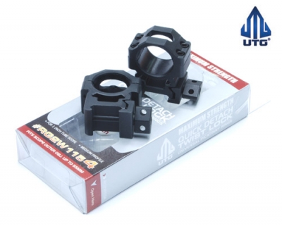 Guarder UTG Twist Lock Rings (25mm/Medium Profile/4 Screw)