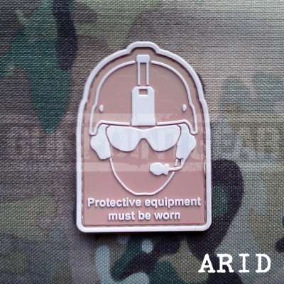 Gun Point Gear Health And Safety - Arid Velcro Patch