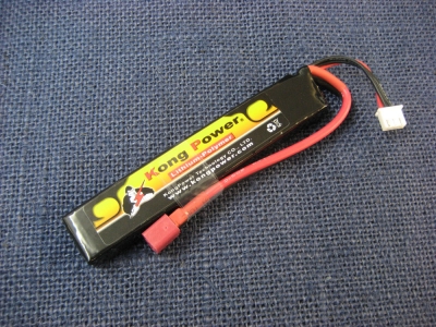 Kong power 7.4v 1100mah LiPo Rechargeable Battery (Stick Type)(Deans)
