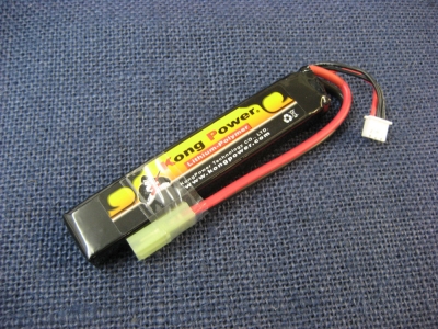 Kong power 7.4v 1100mah LiPo Rechargeable Battery (Stick Type)(Mini Tamiya)