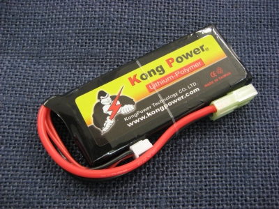 Kong Power 7.4v 1600mah Battery 15x34x94mm Mini Tamiya.