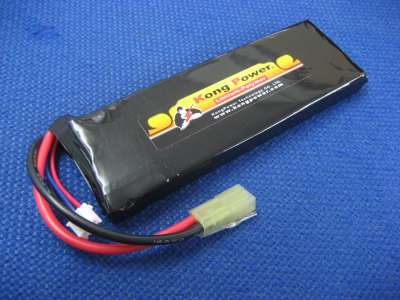 Kong Power 7.4v 3300mAh 25c LiPo Rechargeable Battery (Single Pack)(Mini Tamiya)