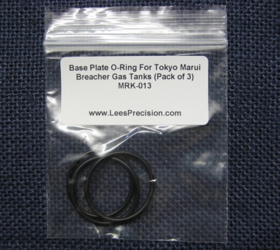 Pack of 3 Airsoft Base Plate O-Ring For Tokyo Marui Breacher Gas Tanks 