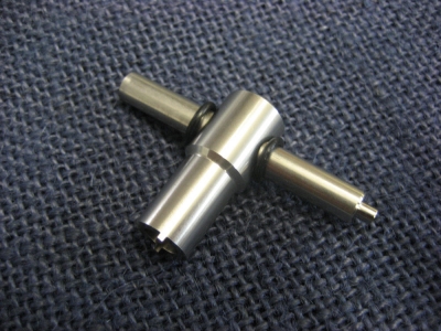 LPE CNC Machined Stainless Steel Valve Key For Pistol Magazines