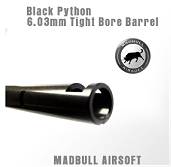 MadBull 6.03mm (363mm) Black Python Tight Bore AEG Barrel (Version 2)