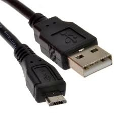 Kenable USB A to Micro B Shielded Fast Charge Cable 1m Lead black