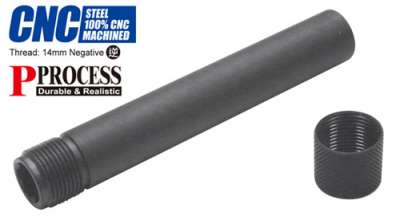Guarder Steel Threaded Outer Barrel for TM P226 14mm negative