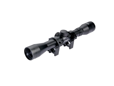 Strike 4x32 Rifle Scope with Mount Rings